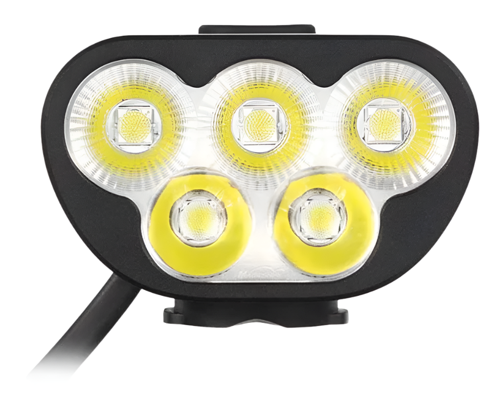 Magicshine Monteer 5000S Storm 5000 Lumen Front Light with Garmin Mount