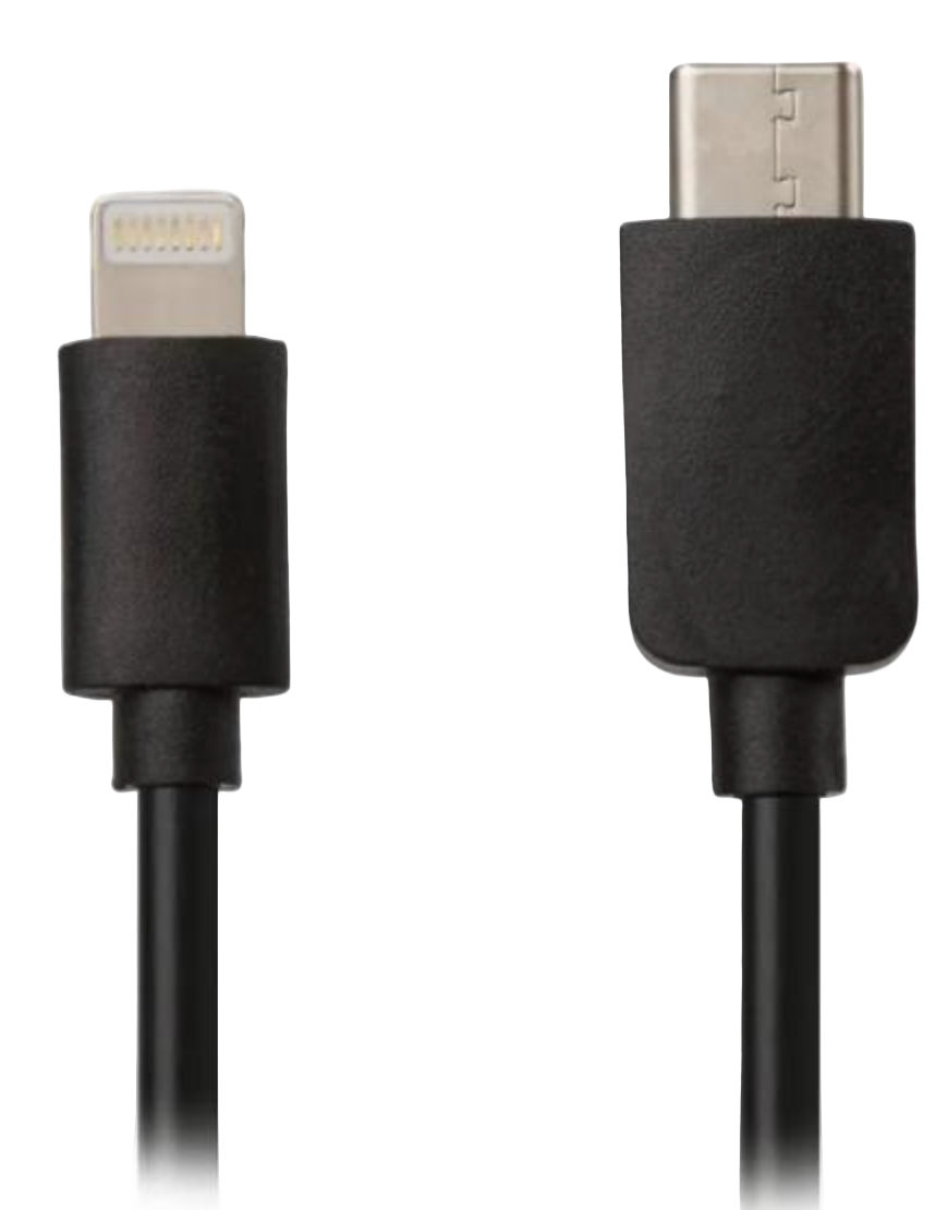 Magicshine USB-C to Lightning Cable for iPhone, 20cm
