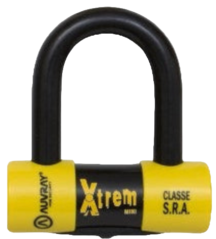 Auvray Block Disc XTREM Mini SRA Class U-Lock w/cable