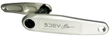 5DEV Freeride Crankset Silver 29DUB 55mm Chainline