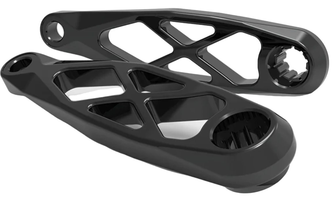 5DEV eBike Crankset for EP8 Shimano Motor, Black