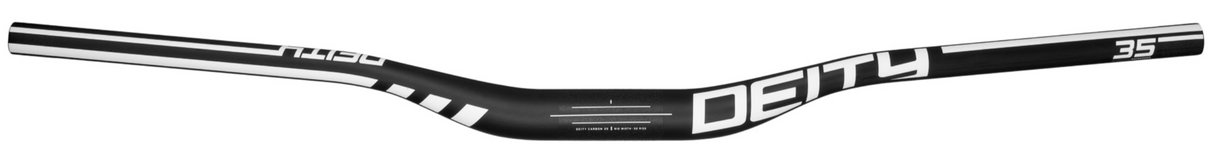 Deity Speedway Carbon Handlebar 810mm x 35mm x 30mm White
