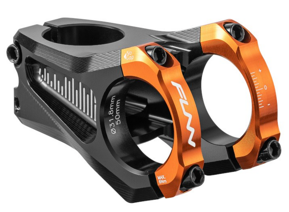 Funn Equalizer Stem 50mm Length 31.8mm Diameter 0° Rise