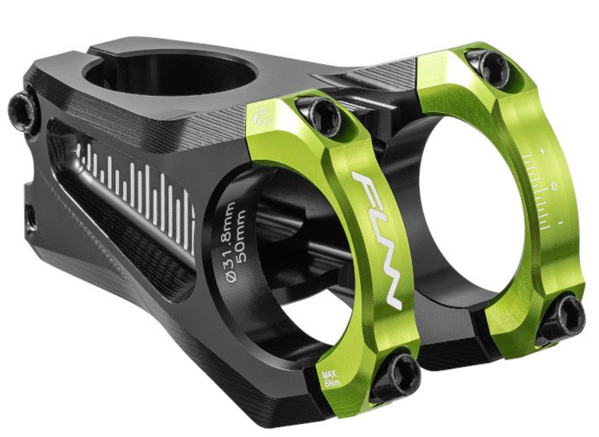 Funn Equalizer Stem 50mm Length 31.8mm Diameter 0° Rise