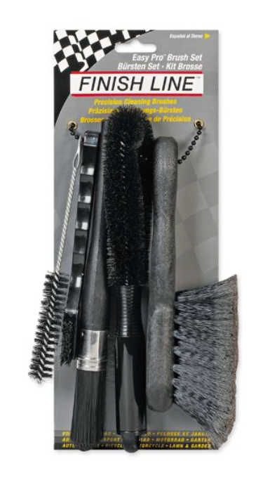 Finish Line 5-Piece Bike Cleaning Brush Set