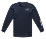 Troy Lee Designs Ruckus Ride Long Sleeve Tee Pressed Carbon FRONT