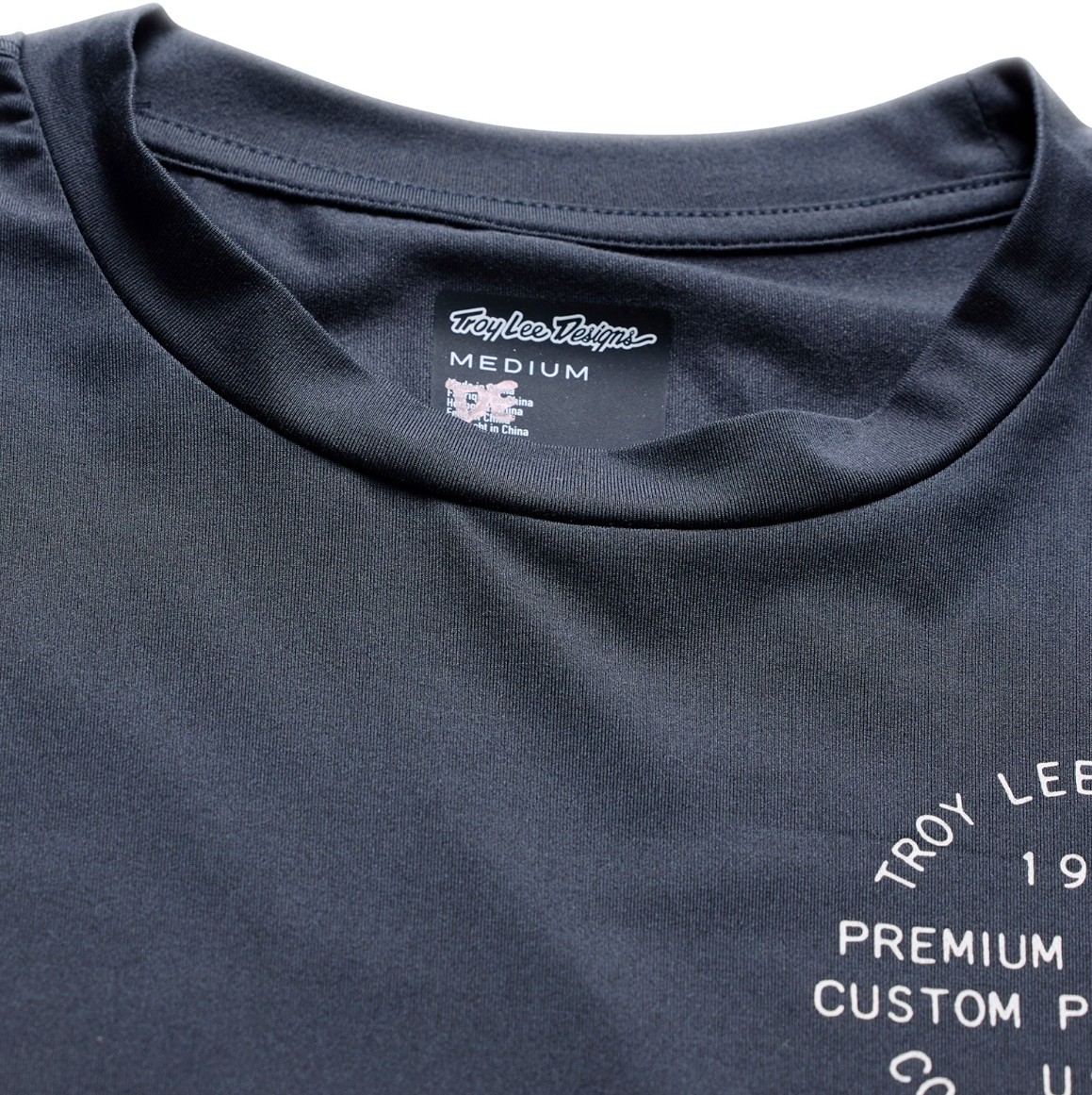 Troy Lee Designs Ruckus Ride Long Sleeve Tee Pressed Carbon DETAILS