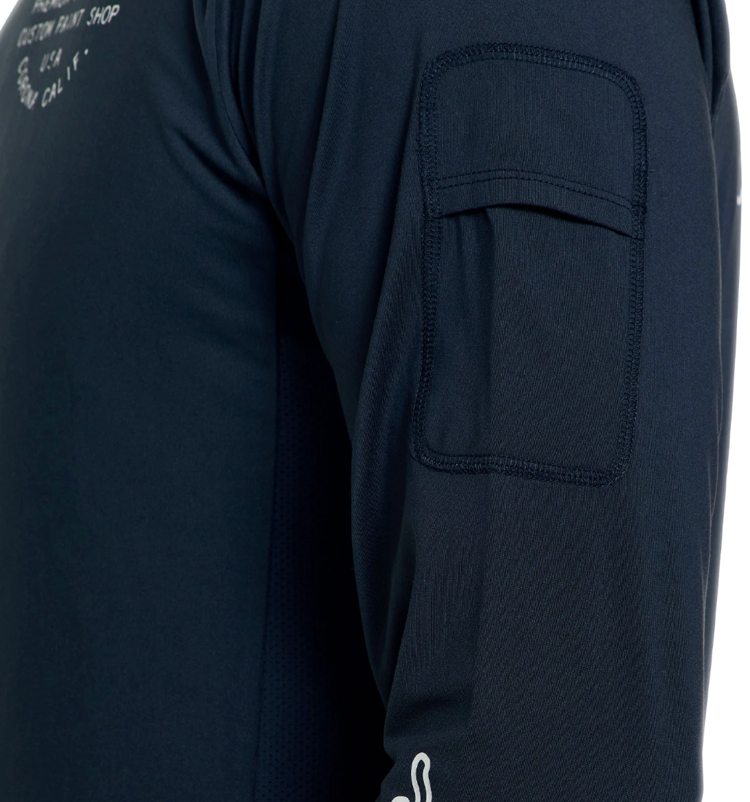 Troy Lee Designs Ruckus Ride Long Sleeve Tee Pressed Carbon DETAILS
