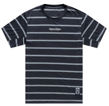 Troy Lee Designs Skyline Ride Short Sleeve Tee Checked Out Carbon FRONT