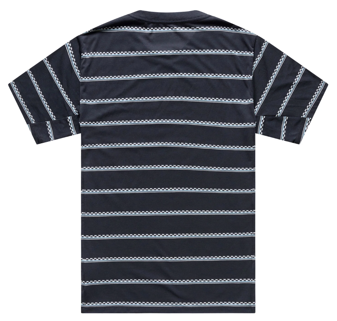 Troy Lee Designs Skyline Ride Short Sleeve Tee Checked Out Carbon BACK