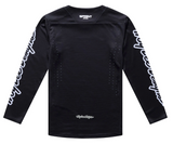 Troy Lee Designs Youth Sprint Pro Jersey Mono Black BACK