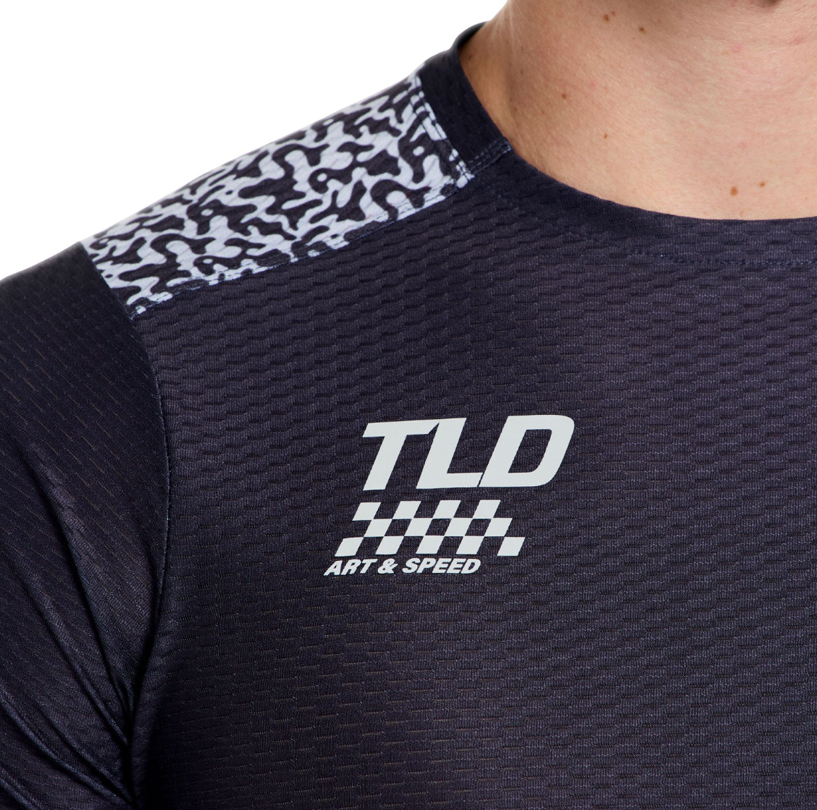 Troy Lee Designs Skyline Pro Air Long Sleeve Jersey Ridgeline Carbon DETAILS