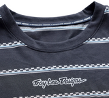 Troy Lee Designs Skyline Fakie Ride Long Sleeve Jersey Stripe Carbon DETAILS