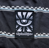 Troy Lee Designs Skyline Fakie Ride Long Sleeve Jersey Stripe Carbon DETAILS
