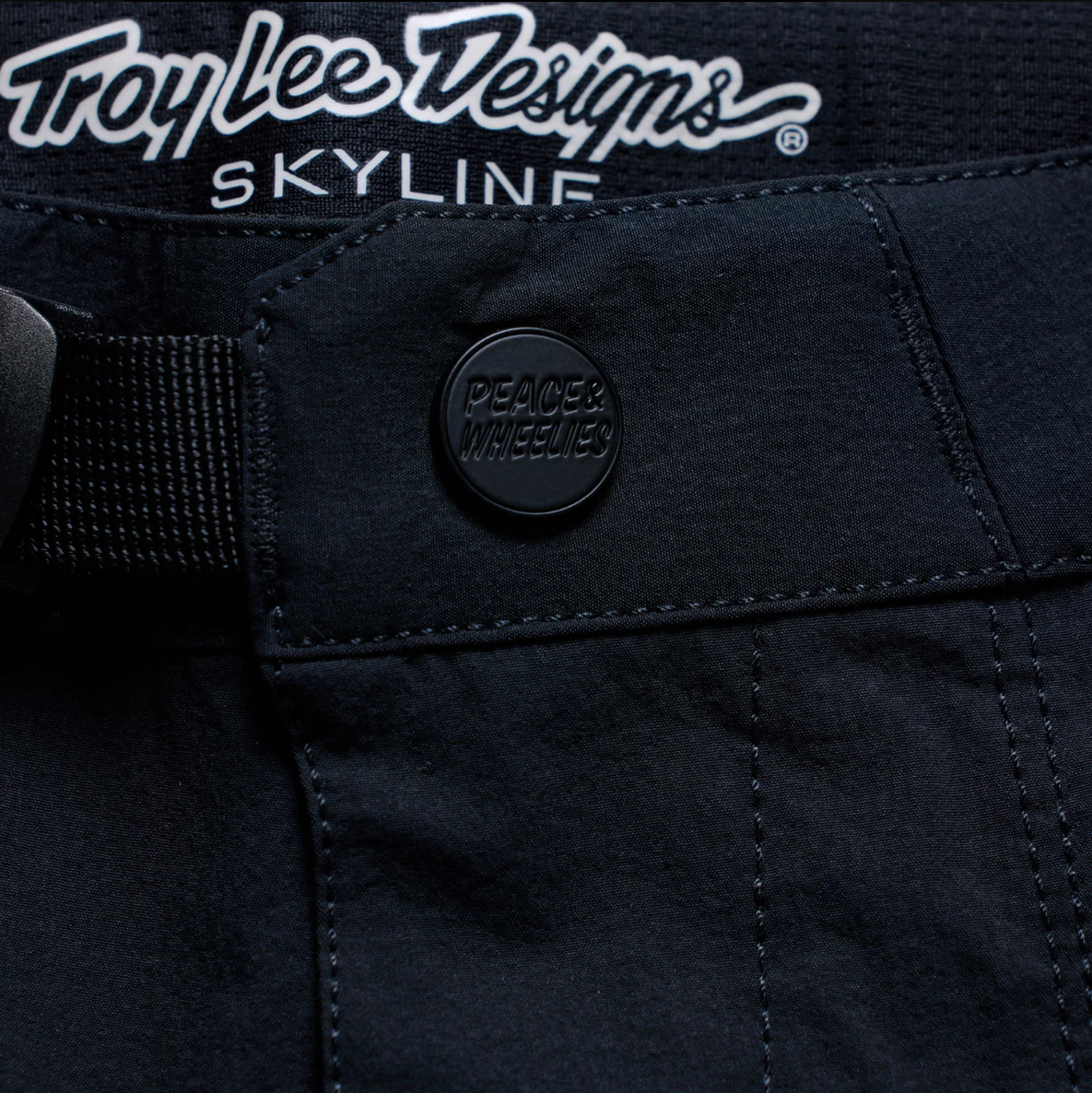 Troy Lee Designs Youth Skyline Trail Pant Mono Black DETAILS