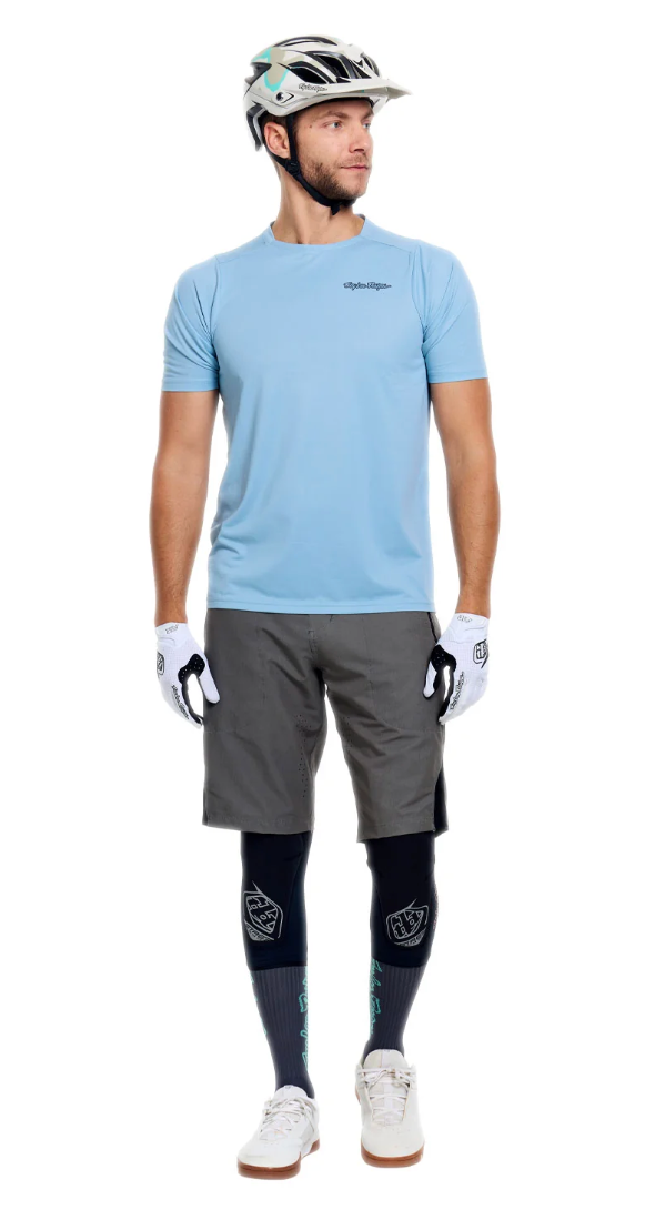 Troy Lee Designs Skyline Pro Short BN3TH Liner Mono Army FRONT FACING MODEL