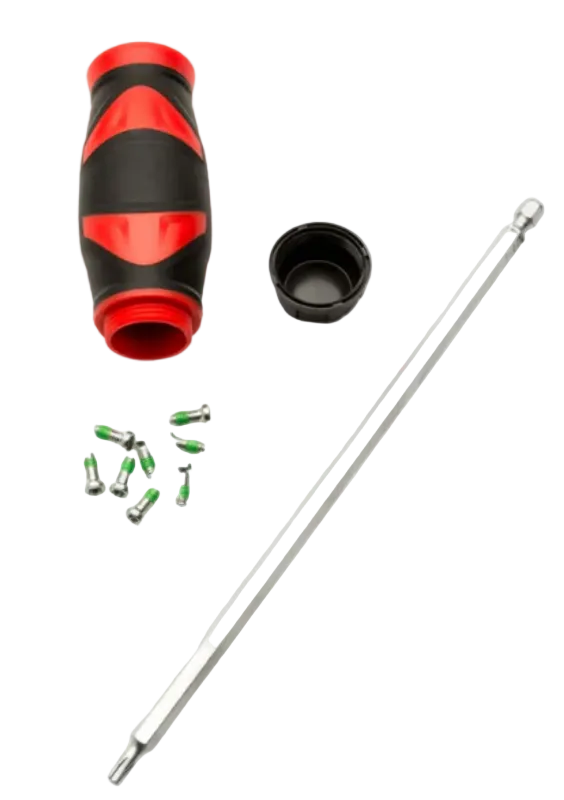 Quarq T20 Torx T-Handle Tool with 8 M4 Torx Spider Bolts