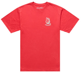 Troy Lee Designs Deuces Short Sleeve Tee Scarlet FRONT