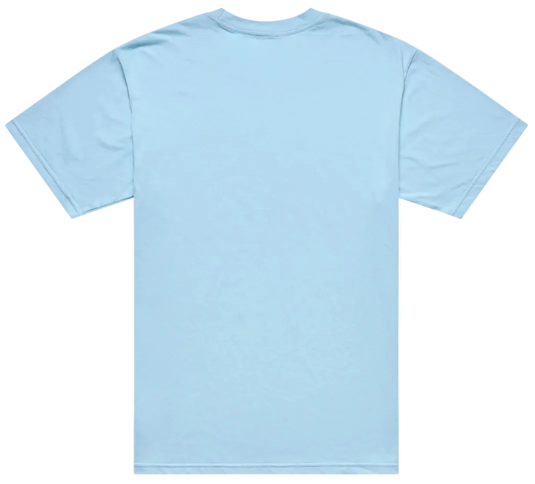 Troy Lee Designs Deuces Short Sleeve Tee Dawn Blue BACK