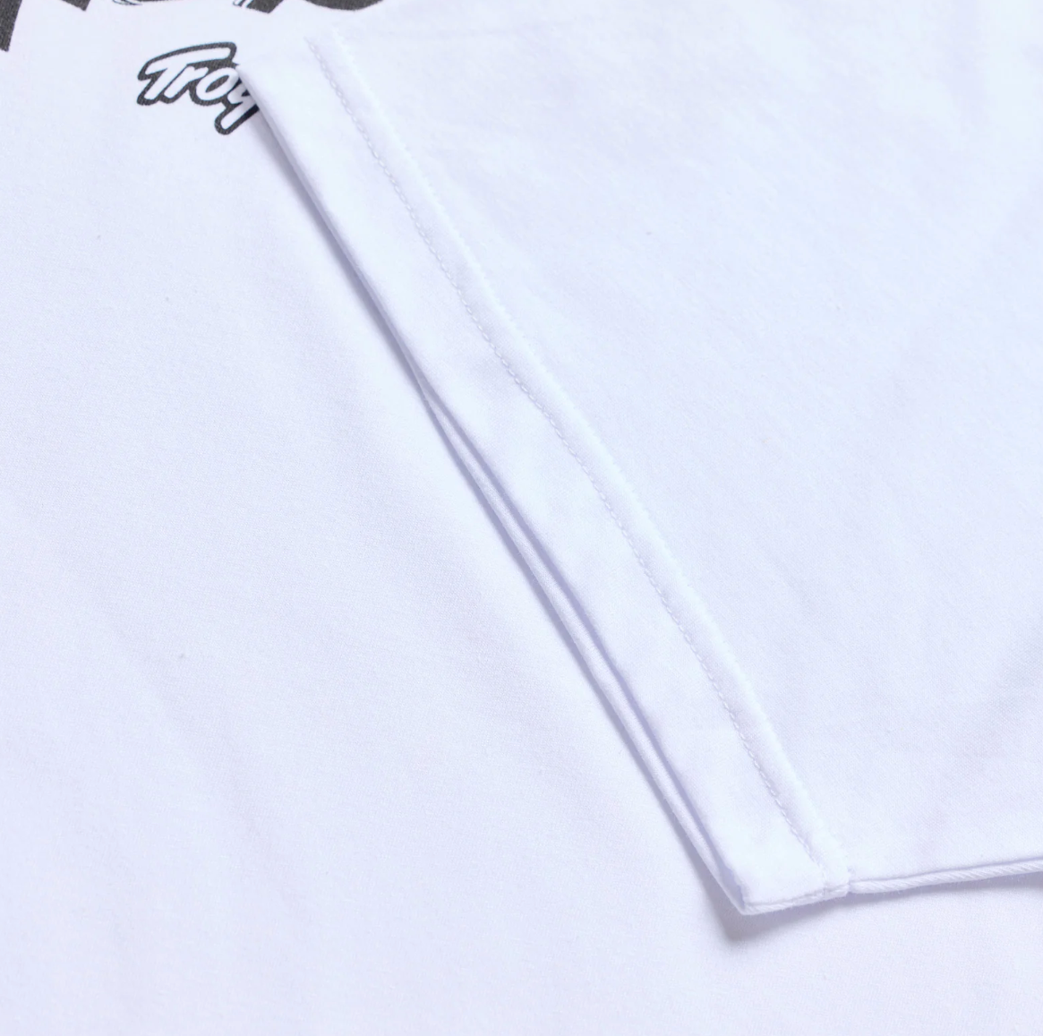 Troy Lee Designs Finish Line Short Sleeve Tee White DETAILS