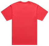 Troy Lee Designs Signature Short Sleeve Tee Scarlet Glo BACK