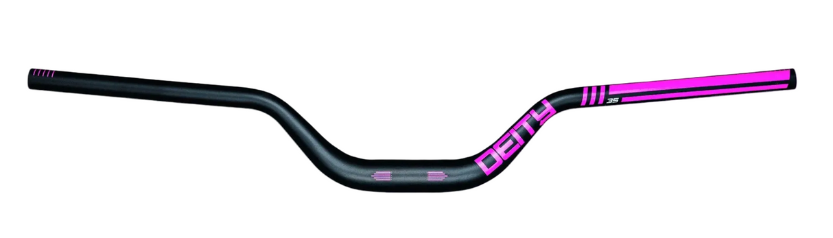 Deity Highside 800 Alloy Handlebar 35mm x 80mm Pink