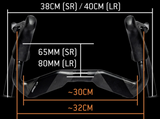 Ascent Aeroo LR Carbon Long Reach Handlebar
