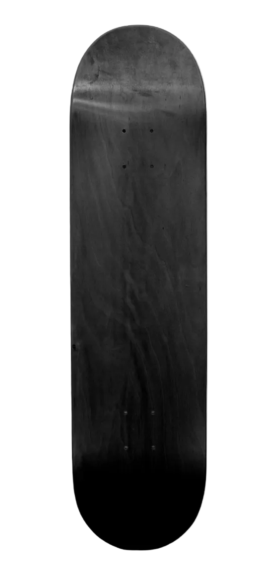 Absolute DECK - BLANK CHARCOAL 8.75