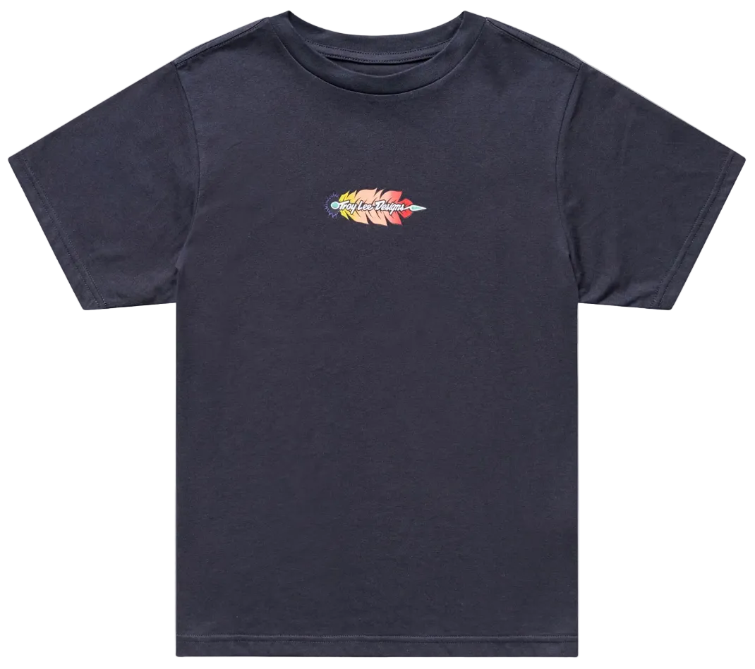 Troy Lee Designs Featherlite Womens Short Sleeve Tee Carbon FRONT
