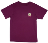 Troy Lee Designs Happy Dayz Womens Short Sleeve Tee Sangria FRONT