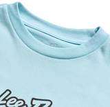 Troy Lee Designs Signature Youth Short Sleeve Tee Dawn Blue DETAILS
