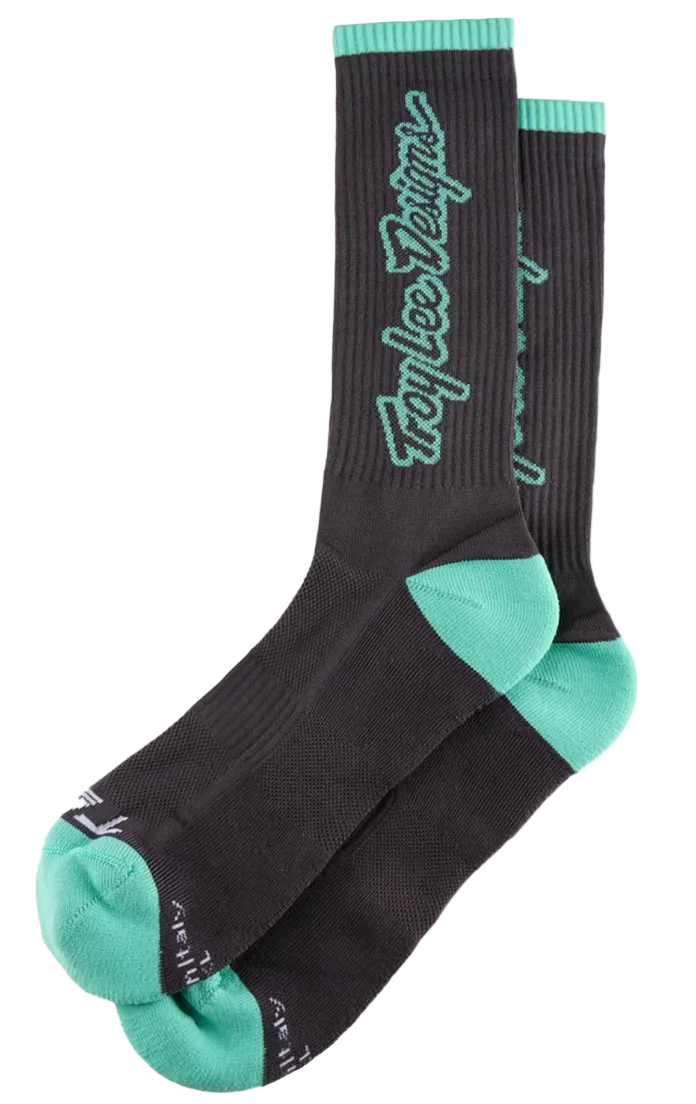 Troy Lee Designs Mens Performance Socks Signature Army