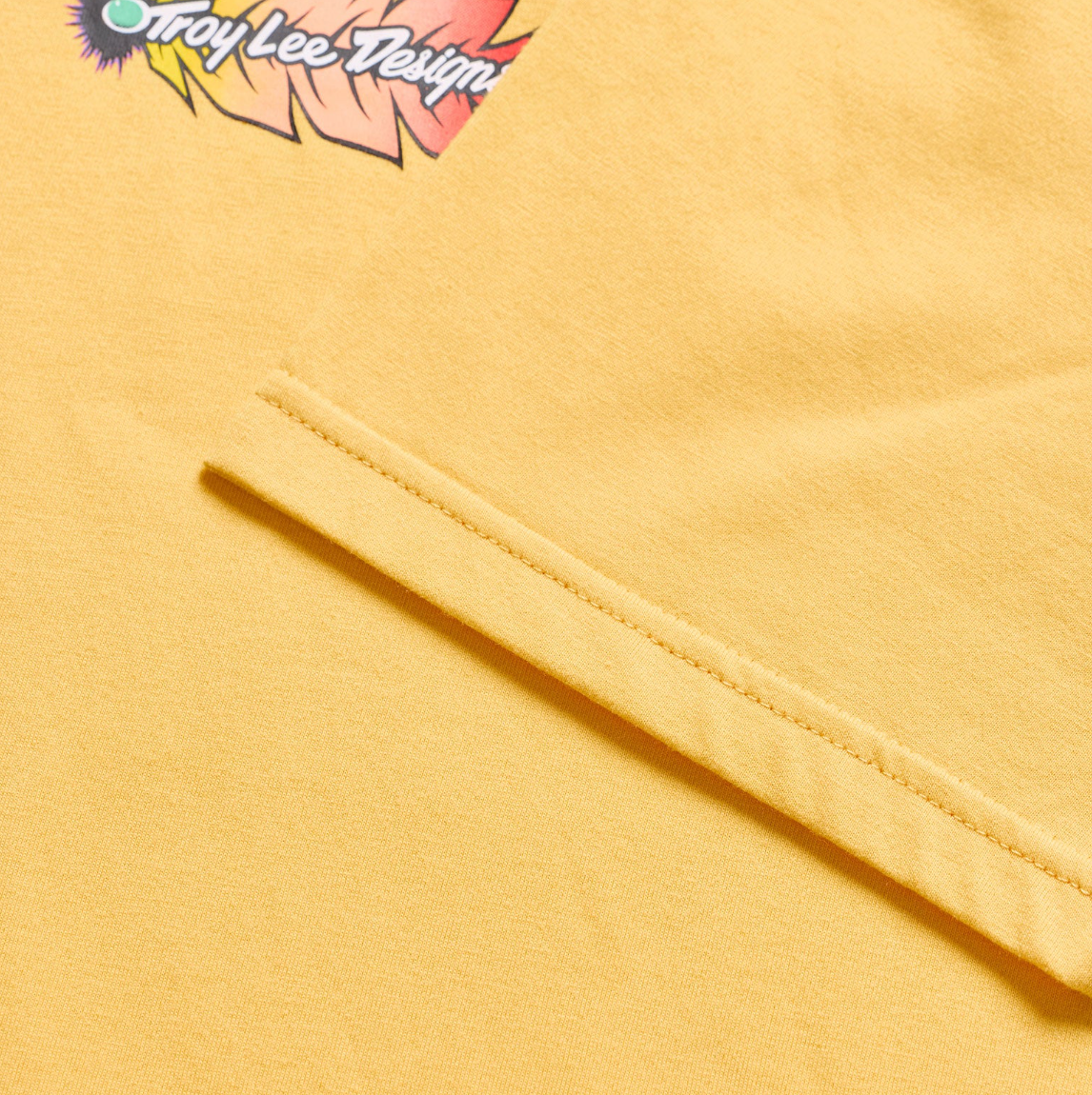 Troy Lee Designs Featherlite Womens Short Sleeve Tee Bleached Melon DETAILS