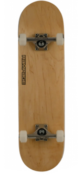RAMPAGE Natural Stain Complete Skateboard 100% Canadian Maple