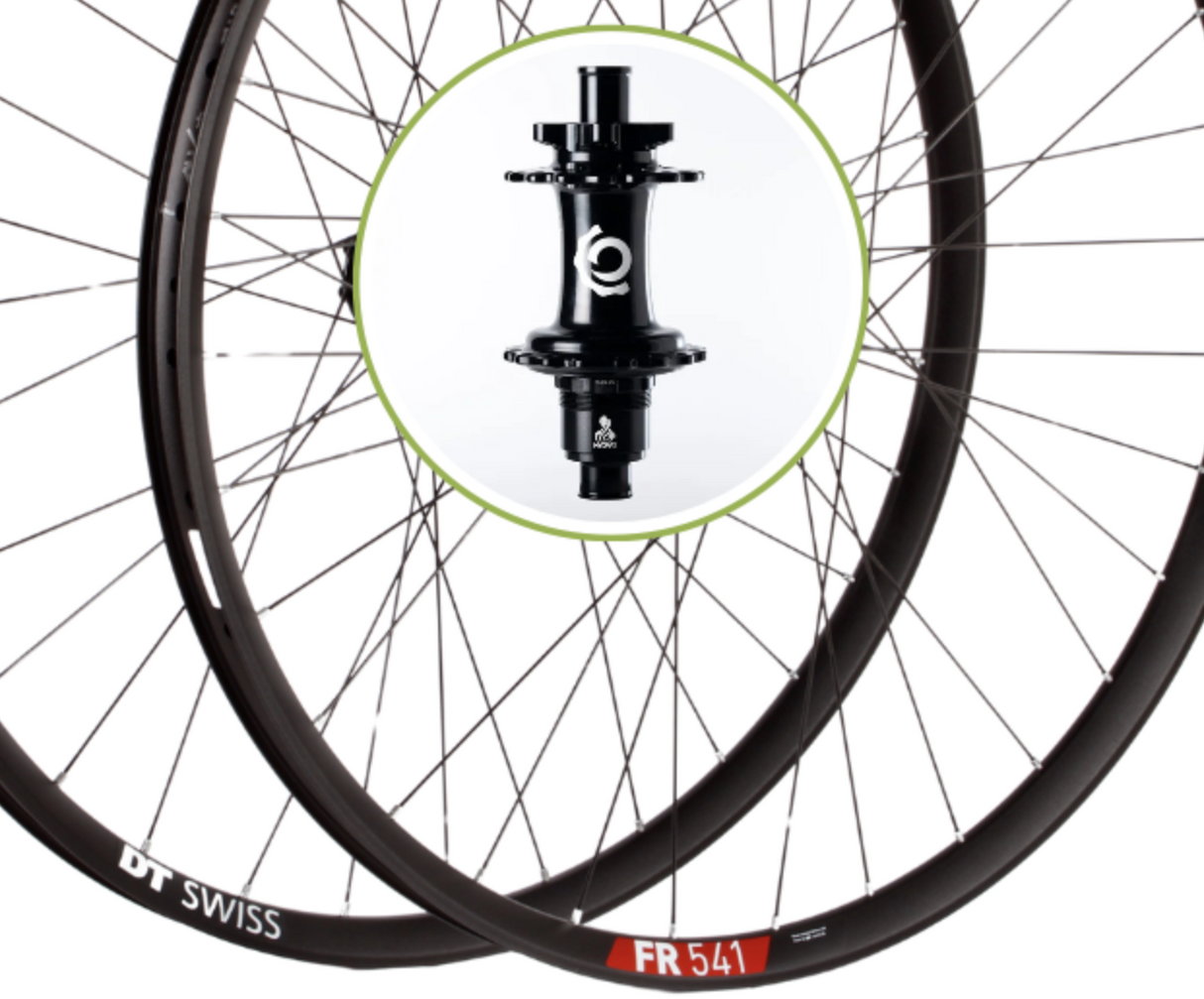 Industry Nine Hydra2 Black Wheelset w/ DT Swiss FR541 110/148 ISO 6-Bolt