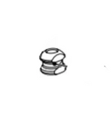 Cane Creek eeSilk Post Spherical Nut M6 Front (AAE0115)