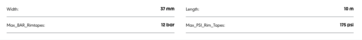 Schwalbe 10m Tubeless Rim Tape
