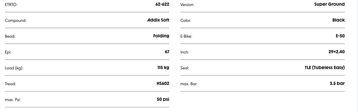 Schwalbe Nobby Nic 29 x 2.40" Super Ground Addix Soft Evolution Line Tubeless Tyre