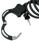 Jetblack Cuff Cable Key Lock 8x1500