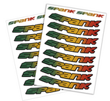 SPANK Rim Decal kit
