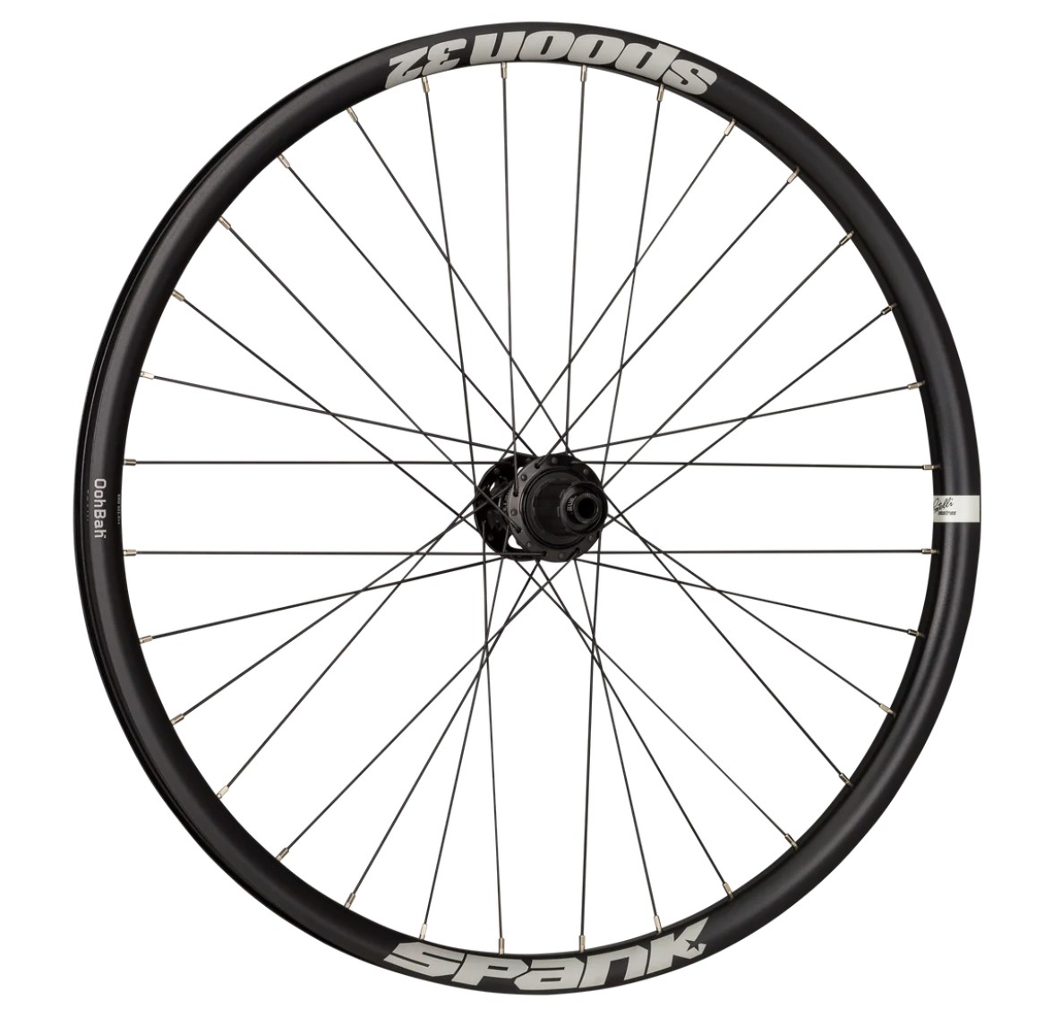 Spank Spoon 32 Rear Wheel 26in 32H 142/135mm Black