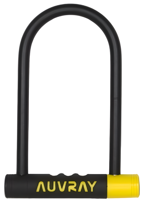 Auvray U-ALARME Bike Lock 128x245mm With Mount