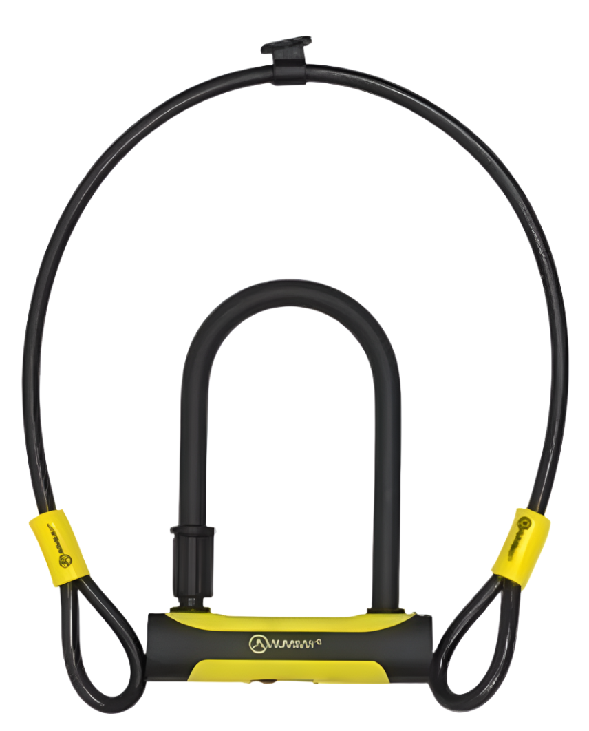 Auvray U-ROC Bike Lock 180 X 245 With Cable