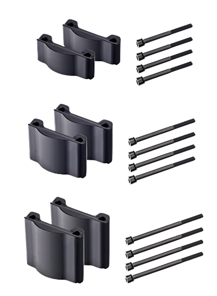 Controltech Falcon Tri Clip-on Aero Bar Spacer Set 2-piece Black