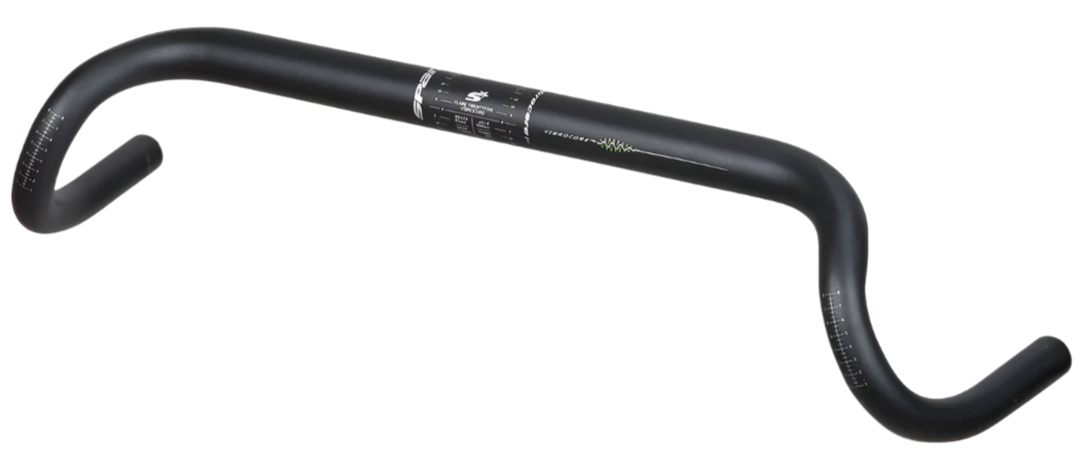Spank Flare 25 Vibrocore Drop Handlebar 31.8 Flare 25deg Black