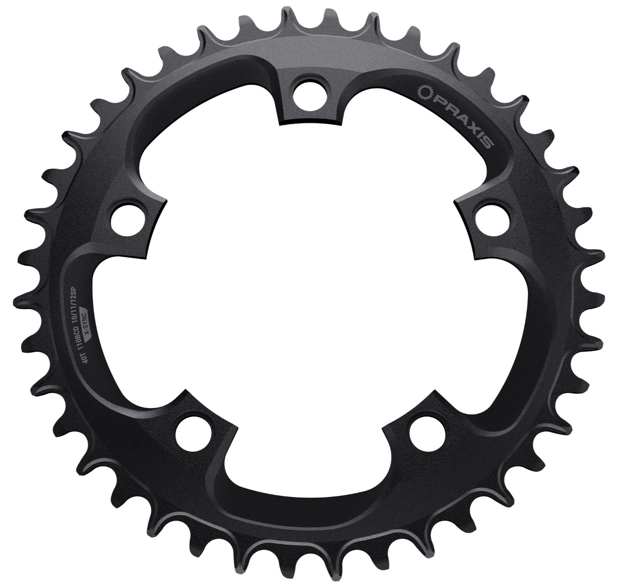 Praxis Road/ Gravel 1x Chainring 110BCD ( WIDE/NARROW) threaded ebike