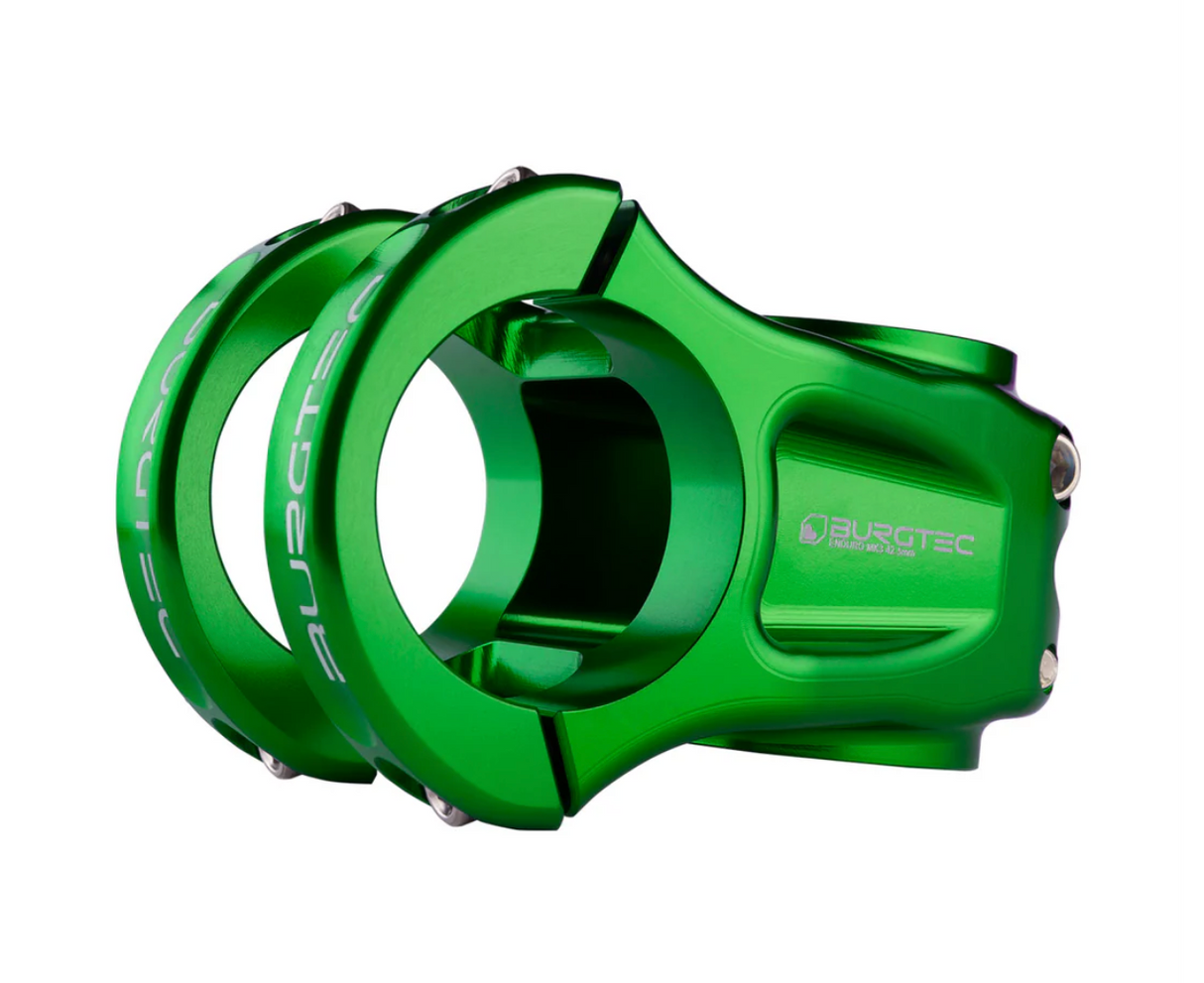 Burgtec Enduro MK3 50mm Stem 35mm Candy Spruce Green