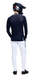 Troy Lee Designs Sprint Ultra Jersey Mono Black BACK FACING MODEL