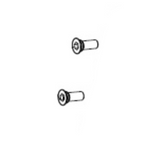 Campagnolo Disc Brake FR Flat Mount Screws for Adaptor (2pcs)