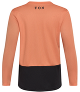 Fox Youth Ranger Long Sleeve Jersey Fox Head Coral BACK